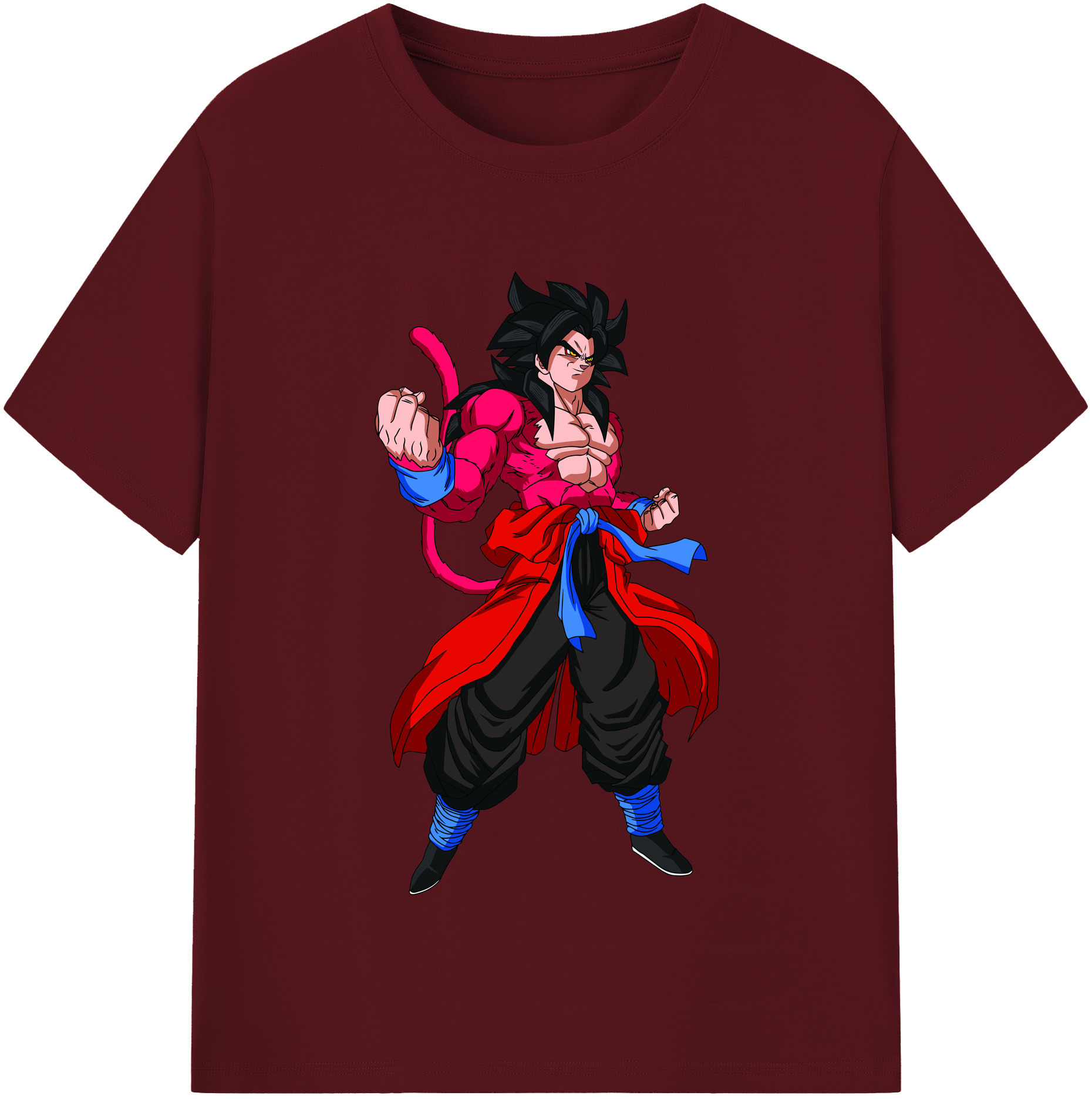 （画像用） ドラゴンボール 孫悟空（そん ごくう）Son Goku カカロット DRAGON BALL Kakarotto 綿100％半袖Tシャツ（フロントプリント）